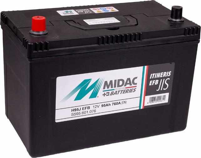 MIDAC IT95J EFB - Starter Battery autospares.lv