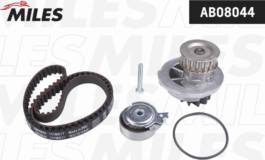 Miles AB08044 - Water Pump & Timing Belt Set autospares.lv