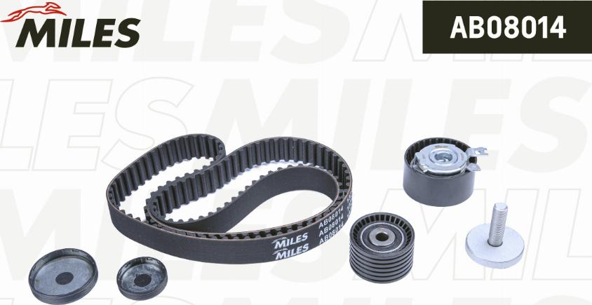 Miles AB08014 - Water Pump & Timing Belt Set autospares.lv