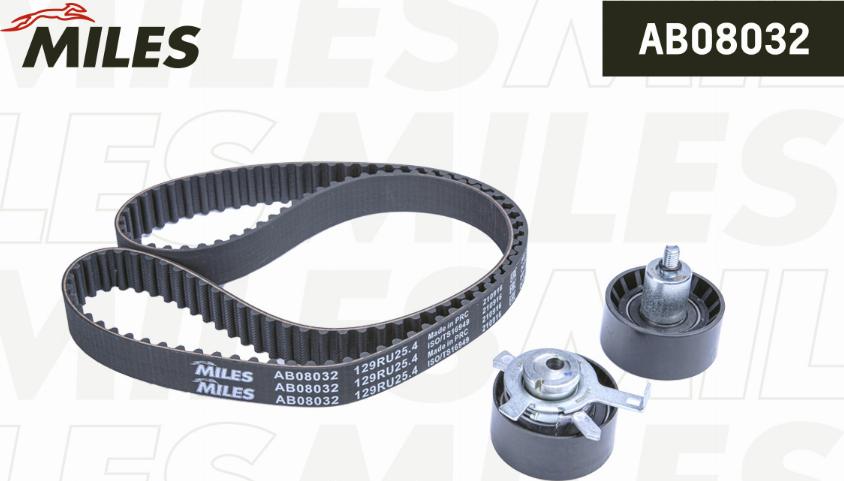 Miles AB08032 - Timing Belt Set autospares.lv