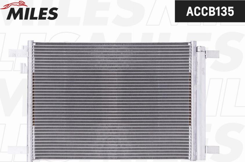 Miles ACCB071 - Condenser, air conditioning autospares.lv