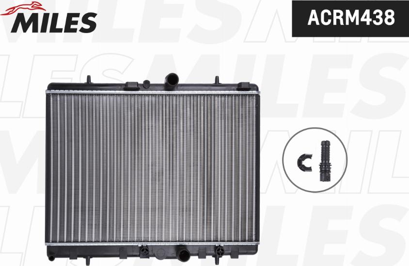 Miles ACRM438 - Radiator, engine cooling autospares.lv