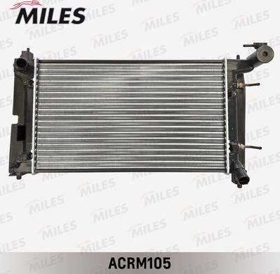 Miles ACRM105 - Radiator, engine cooling autospares.lv