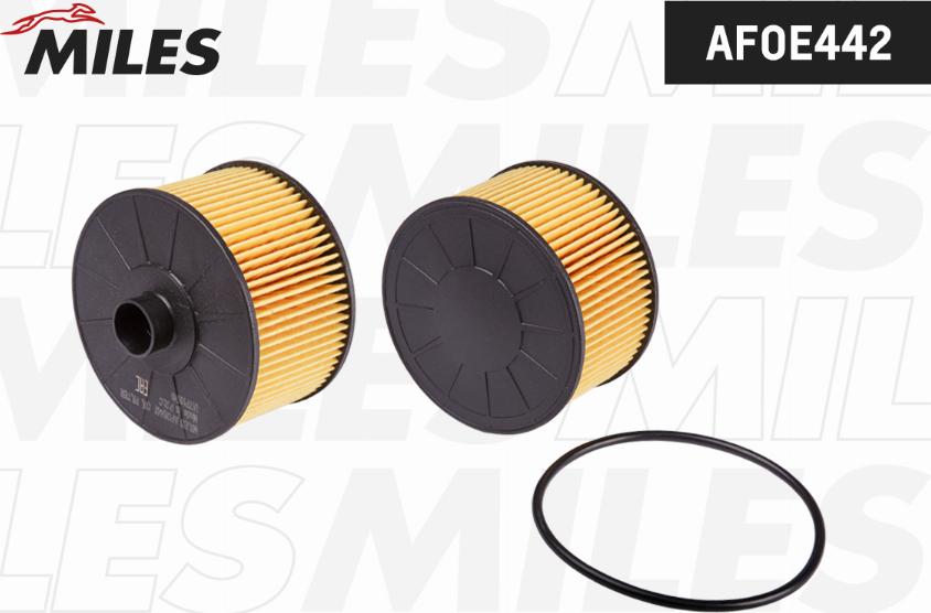 Miles AFOE442 - Oil Filter autospares.lv