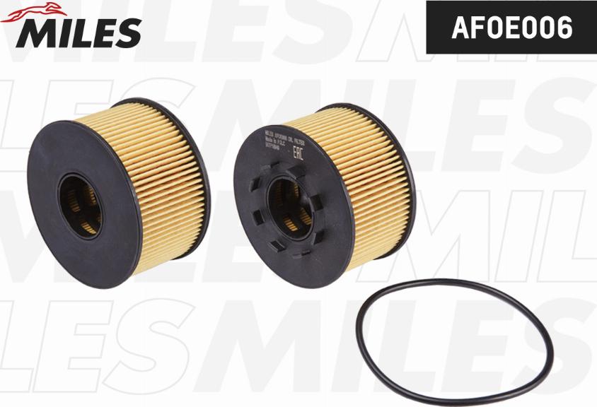 Miles AFOE006 - Oil Filter autospares.lv