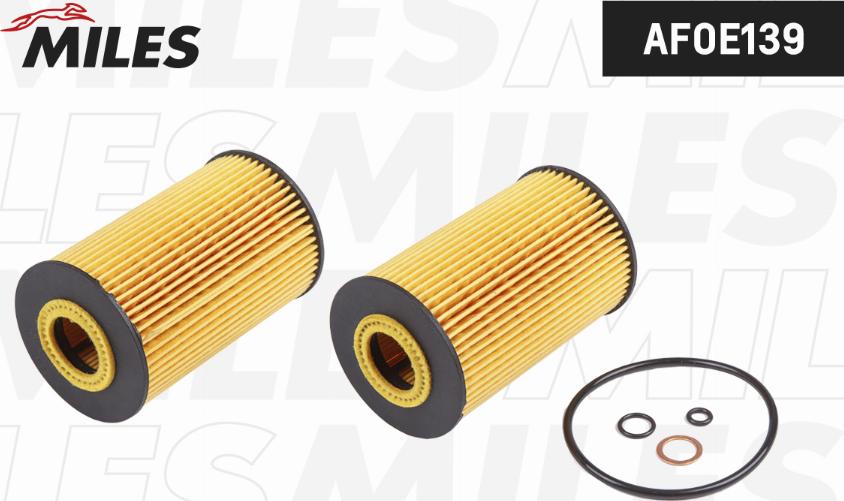 Miles AFOE139 - Oil Filter autospares.lv