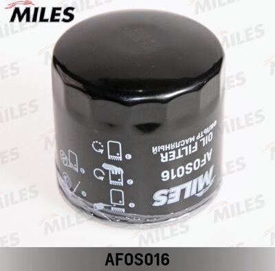 Miles AFOS016 - Oil Filter autospares.lv