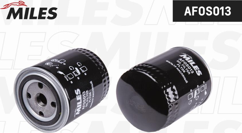 Miles AFOS013 - Oil Filter autospares.lv