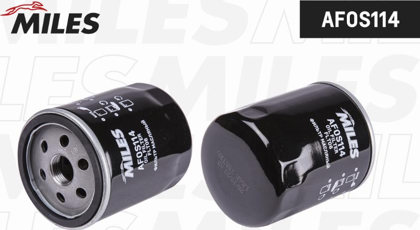 Miles AFOS114 - Oil Filter autospares.lv