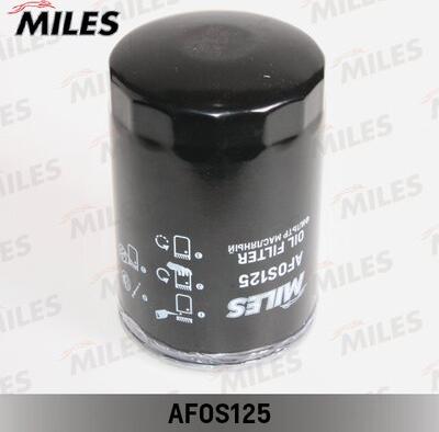 Miles AFOS125 - Oil Filter autospares.lv