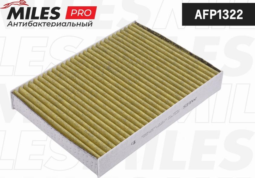 Miles AFP1322 - Filter, interior air autospares.lv