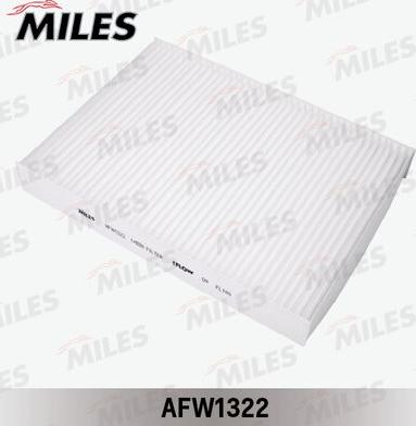 Miles AFW1322 - Filter, interior air autospares.lv