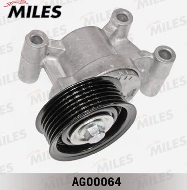 Miles AG00064 - Belt Tensioner, v-ribbed belt autospares.lv