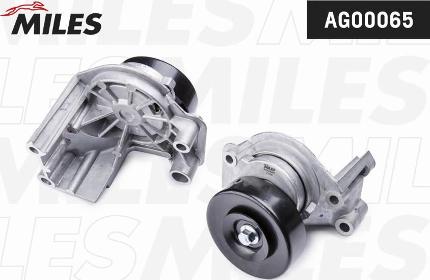 Miles AG00065 - Belt Tensioner, v-ribbed belt autospares.lv