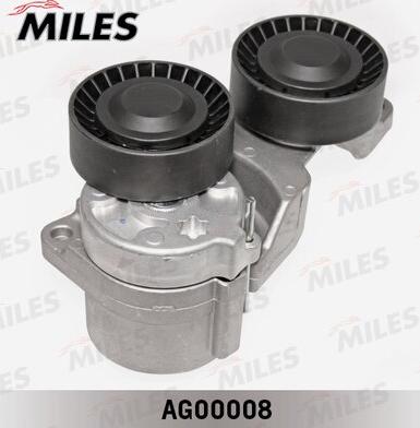 Miles AG00008 - Belt Tensioner, v-ribbed belt autospares.lv