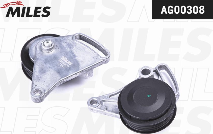 Miles AG00308 - Pulley, v-ribbed belt autospares.lv