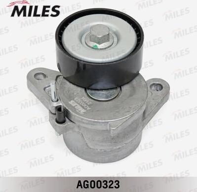 Miles AG00323 - Pulley, v-ribbed belt autospares.lv