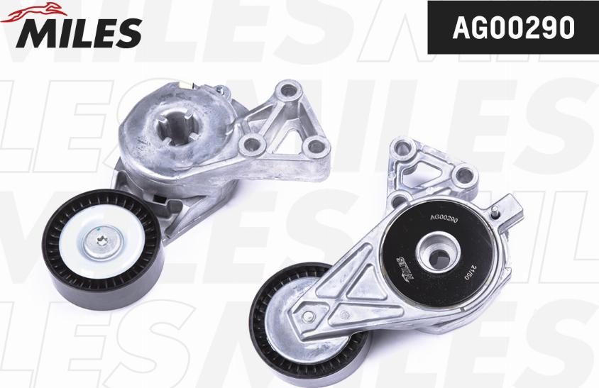 Miles AG00290 - Belt Tensioner, v-ribbed belt autospares.lv