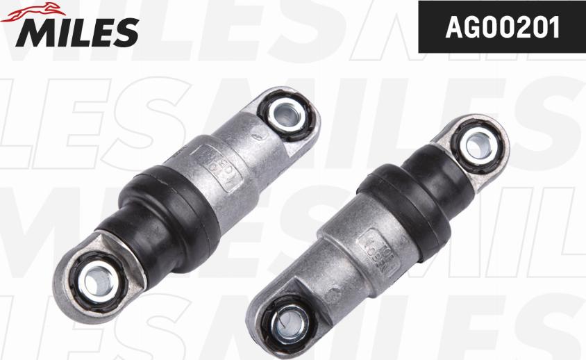 Miles AG00201 - Vibration Damper, v-ribbed belt autospares.lv