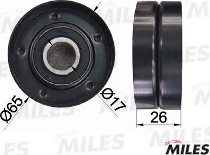 Miles AG03047 - Belt Tensioner, v-ribbed belt autospares.lv