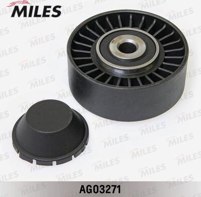 Miles AG03271 - Pulley, v-ribbed belt autospares.lv