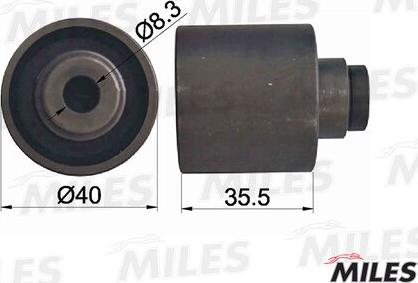 Miles AG02047 - Deflection / Guide Pulley, timing belt autospares.lv