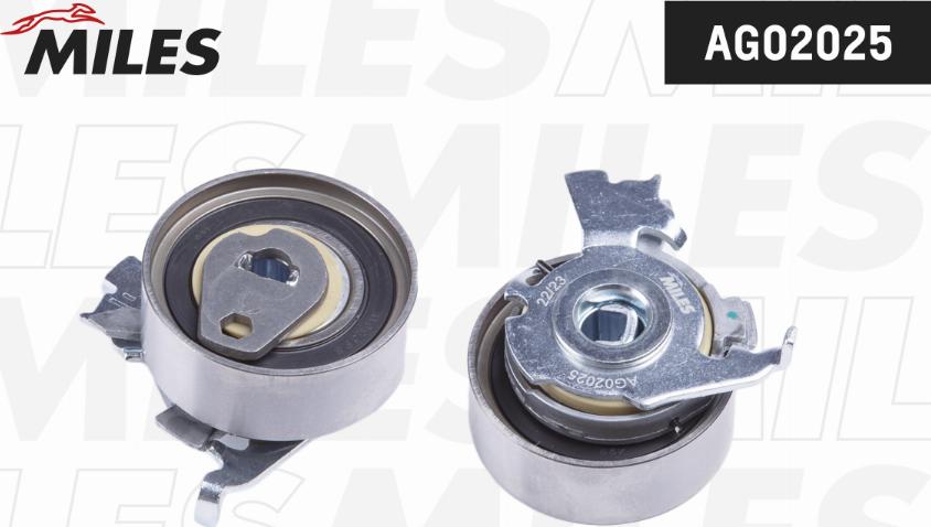 Miles AG02025 - Tensioner Pulley, timing belt autospares.lv