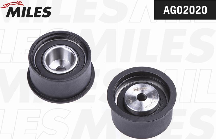 Miles AG02020 - Deflection / Guide Pulley, timing belt autospares.lv