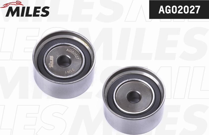 Miles AG02027 - Deflection / Guide Pulley, timing belt autospares.lv