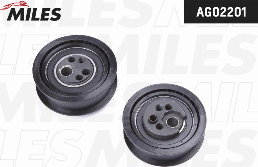 Miles AG02201 - Tensioner Pulley, timing belt autospares.lv