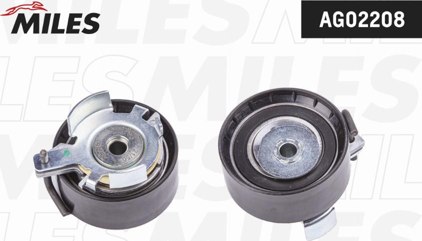 Miles AG02208 - Tensioner Pulley, timing belt autospares.lv