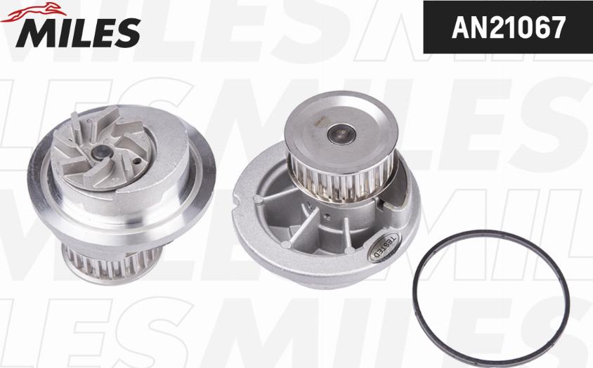 Miles AN21067 - Water Pump autospares.lv