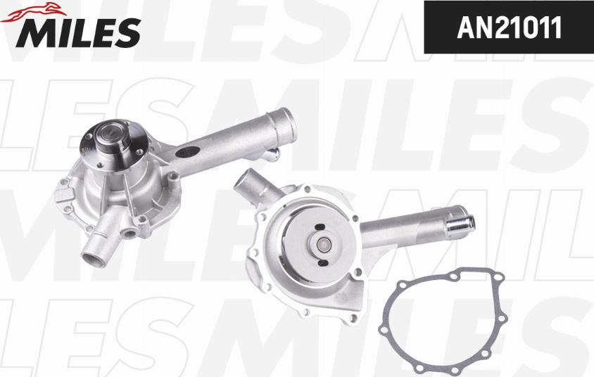 Miles AN21011 - Water Pump autospares.lv