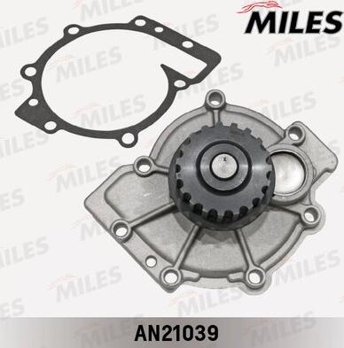 Miles AN21039 - Water Pump autospares.lv