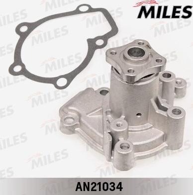 Miles AN21034 - Water Pump autospares.lv