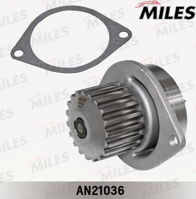 Miles AN21036 - Water Pump autospares.lv