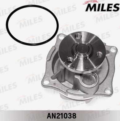 Miles AN21038 - Water Pump autospares.lv