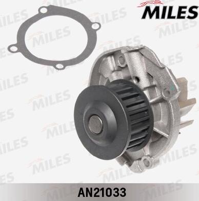 Miles AN21033 - Water Pump autospares.lv