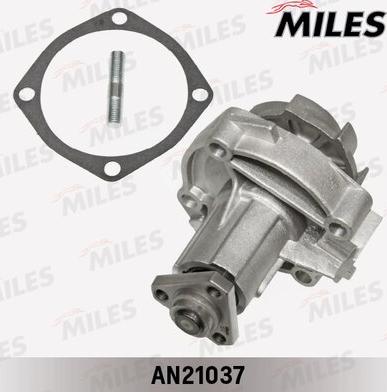 Miles AN21037 - Water Pump autospares.lv