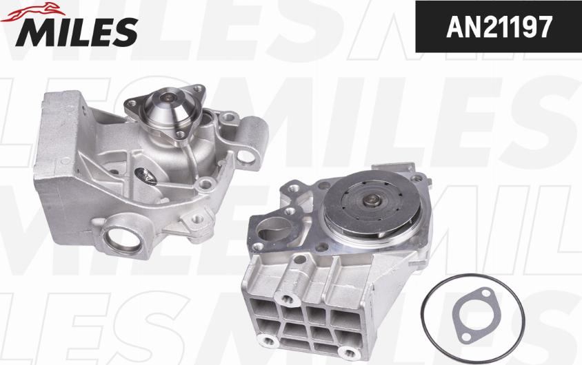 Miles AN21197 - Water Pump autospares.lv