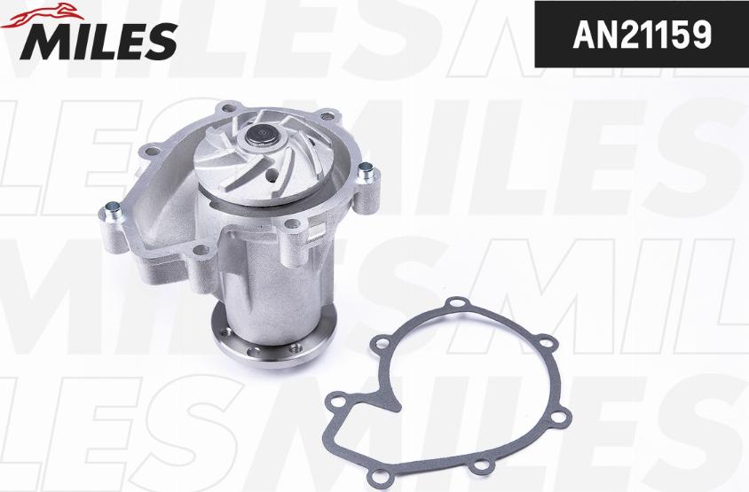 Miles AN21159 - Water Pump autospares.lv