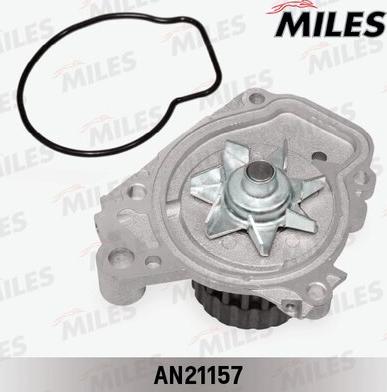 Miles AN21157 - Water Pump autospares.lv