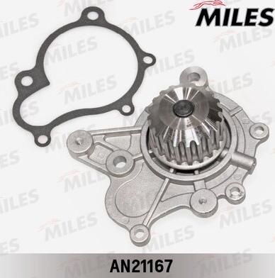 Miles AN21167 - Water Pump autospares.lv