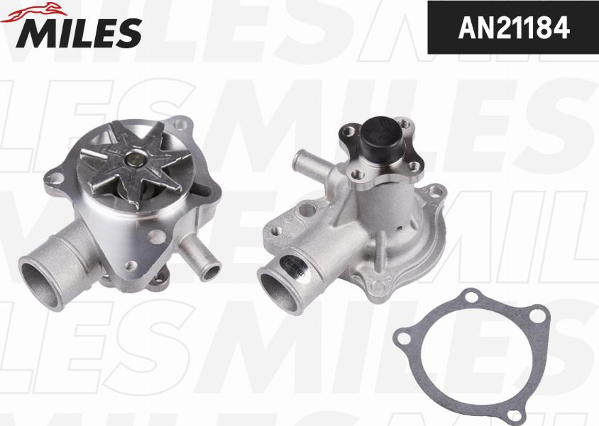 Miles AN21184 - Water Pump autospares.lv