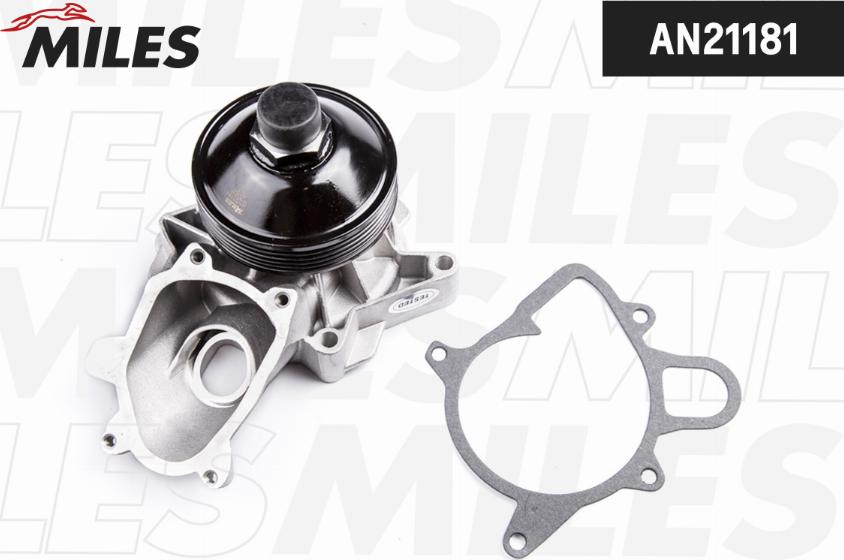 Miles AN21181 - Water Pump autospares.lv