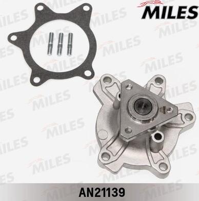 Miles AN21139 - Water Pump autospares.lv