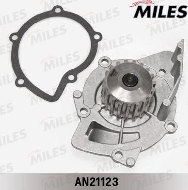 Miles AN21123 - Water Pump autospares.lv