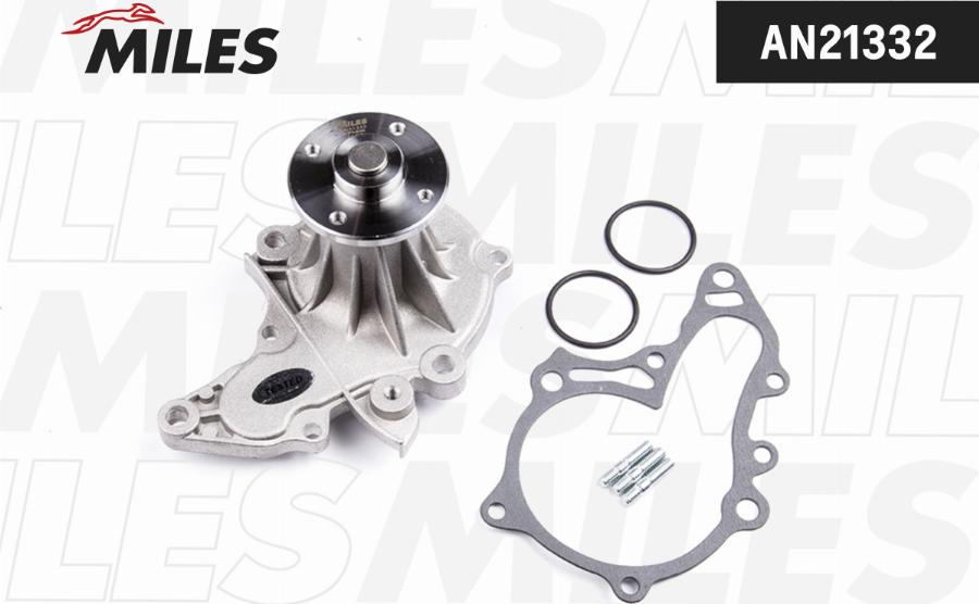 Miles AN21332 - Water Pump autospares.lv