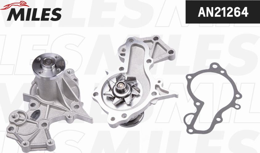 Miles AN21264 - Water Pump autospares.lv