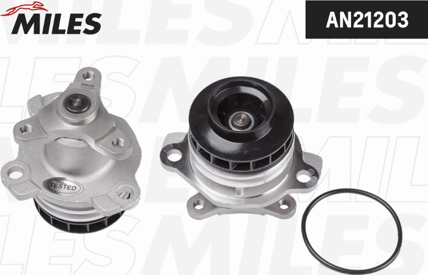 Miles AN21203 - Water Pump autospares.lv